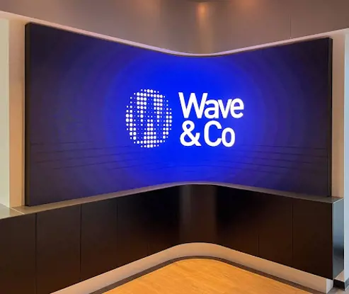 Ledwall curvi Wave&Co