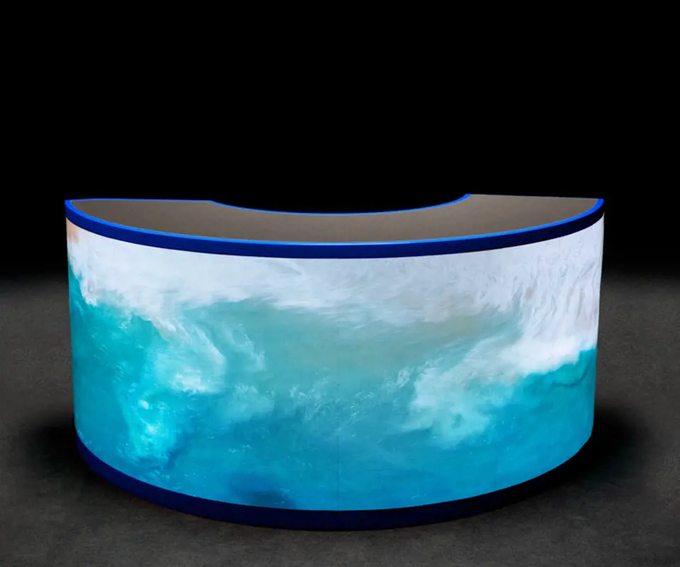 desk - ledwall flessibile